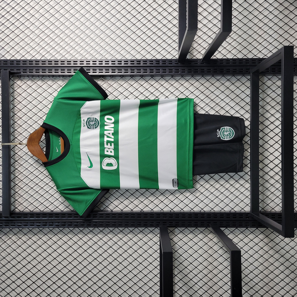 Sporting CP Portugal 23-24 Home Kids Kit